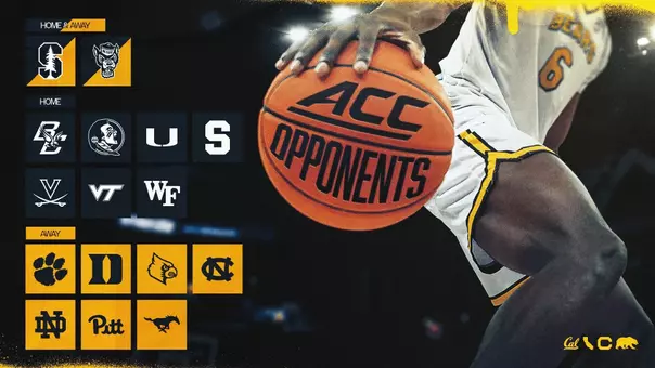 2026-27 Cal men's basketball ACC opponents release