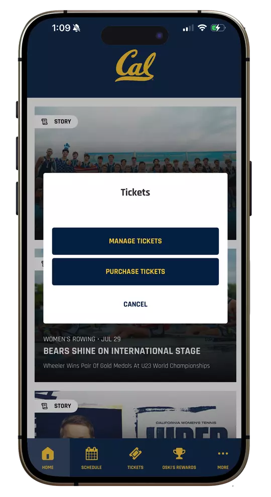 Cal Bears App Step 4