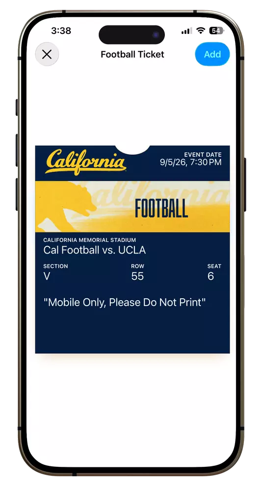 Cal Bears App Step 6