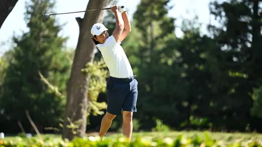 September 25, 2025; Woodside, California, USA; Golf: California Golden Bears vs Stanford Cardinal; Sihao Cong (Photo credit: Eakin Howard/KLC ƒotos)