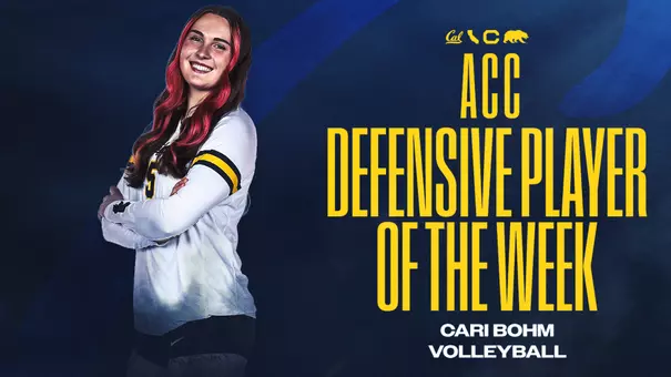 Cari Bohm Named ACC Defensive Player of the Year
