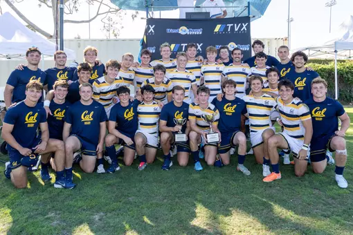 California 1 over Saint Mary's 1 22-7 in the men's Championship Division Cup Final at the 2026 West Coast Sevens - Los Angeles at Dignity Health Sports Park on September 27, 2026 in Carson, California. (Photo by Alex Ho / hoiho.net)