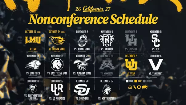 2026-27 Men's Basketball Nonconference Schedule