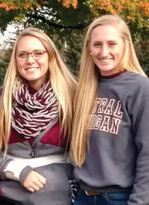 Morgan Gardner and Kelsie Popp