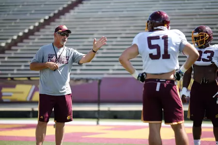 Defensive coordinator Greg Colby