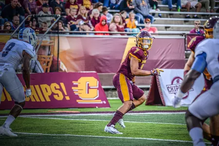 CMU junior Amari Coleman was named the MAC West Defensive Player of the Week for his performance on Saturday against Ball State.