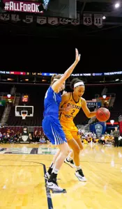 Junior forward Tinara Moore is one of two Chippewas named to the Preseason All-MAC Team.