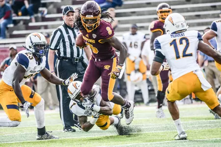 Corey Willis made six catches for 78 yards and a touchdown Saturday in the Chippewas' 27-24 home loss to Kent State.