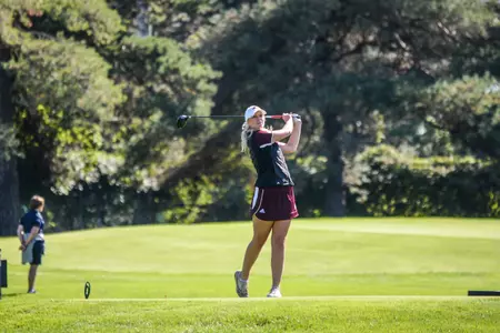 Holly Hines shot 78-77 on Monday to lead CMU in the first round of the KZoo Classic at The Moors Golf Club in Portage..