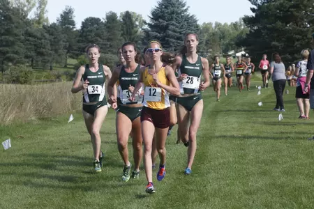 Kelly Schubert led the CMU women with a 45th-place finish Friday at the NCAA Great Lakes Regional in Wisconsin.