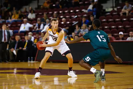 Junior Josh Kozinski and his CMU teammates take on Indiana Kokomo tonight in their season opener at McGuirk Arena.