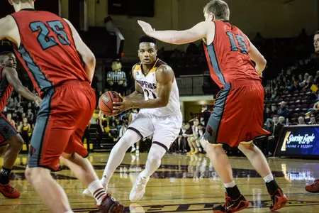 Junior forward Cecil Williams is one of several newcomers who has made a significant impact early in the season for the CMU men's basketball team.