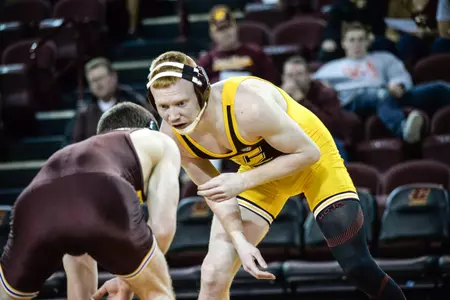 CMU sophomore Justin Oliver is ranked eighth this week at 149 pounds by InterMat.