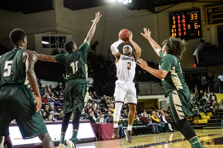 CMU junior Marcus Keene is fourth in the nation in scoring through three games. Keene and the Chippewas play three games in three days in Austin, Texas, beginning Monday.