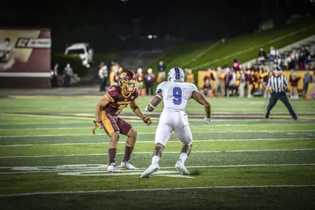 CMU middle linebacker Malik Fountain was one of two Chippewas named First Team All-MAC on Wednesday.