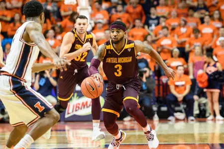 CMU guard Marcus Keene has earned the MAC West Player of the Week honor for the second consecutive week.