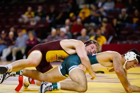 CMU's Austin Severn, who is ranked 18th at 197 pounds by InterMat, is slated to battle 14th-ranked Kevin Beazley of Old Dominion on Friday at McGuirk Arena.
