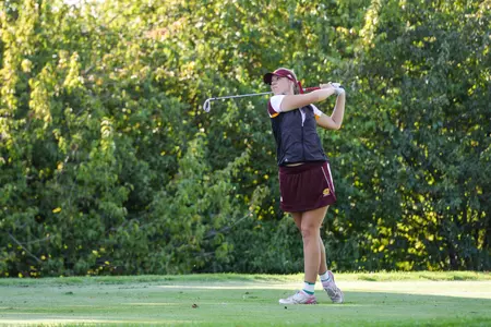 CMU senior Holly Hines shot 79 on Tuesday during the final round of the Shirley Spork EMU Invitational at Eagle Crest Golf Club in Ypsilanti.