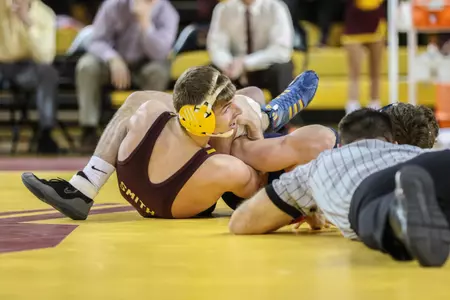 CMU sophomore Mason Smith is ranked 20th at 141 pounds by InterMat. He is one of five Chippewas who are ranked individually by the organization.