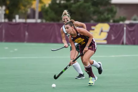 Alex Gonda is one of six Chippewas who will play her final game in a CMU uniform on Friday when the Chippewas go to Ball State.