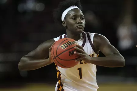 Freshman guard Micaela Kelly and the Chippewas will begin play today, Friday, in the Junkanoo Jam.