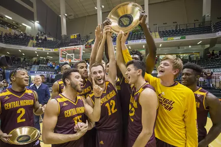 Shawn Roundtree was named the tournament Most Outstanding Player in leading CMU to the title at the Great Alaska Shootout.