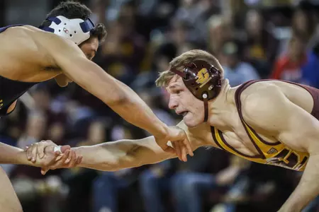 CMU senior CJ Brucki is ranked 15th at 174 pounds by InterMat.com. He is one of five Chippewas in the individual rankings this week.