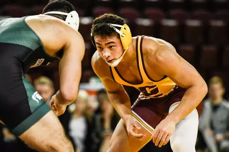 CMU junior Jordan Atienza is scheduled to wrestle sixth-ranked Nate Rotert when the Chippewas and South Dakota State square off in a nonconference dual meet on Friday in Brookings, S.D.