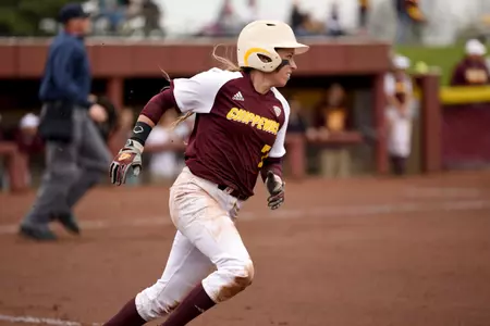 Rachel Vieira hit a grand slam Friday as the Chippewas opened the season at the Texas A&M Aggie Classic.