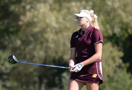 Bria Colosky was one of three Chippewas to earn a match-play victory on Monday at Lakwood Ranch Golf and Country Club.
