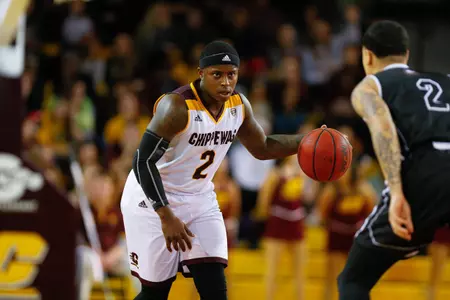 Senior guard Braylon Rayson became CMU's career 3-point leader on Tuesday in the Chippewas' loss to Northern Illinois.