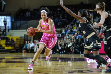CMU junior Tinara Moore.