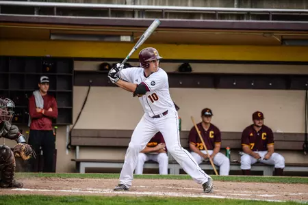 Jason Sullivan had CMU's lone RBI on Friday in a 21-1 loss at Central Florida.