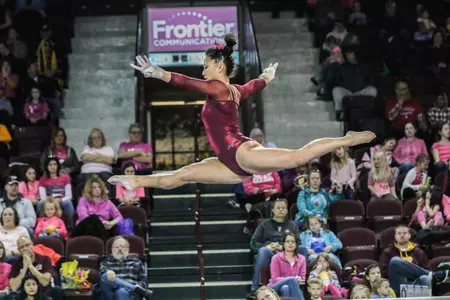 Shaila Segal is one of four Chippewa seniors who will compete for the final time in McGuirk Arena on Saturday.