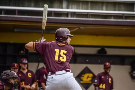 Nick Stokowski hit a two-run homer Wednesday in CMU's 9-7 victory over Georgetown.