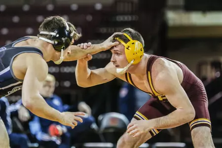 CMU senior Corey Keener was named All-Academic for the second consecutive year by the National Wrestling Coaches Association.