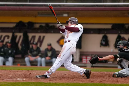 CMU junior Daniel Jipping homered for the fourth time in three games on Friday in the Chippewas' 9-7 loss at Kent State.