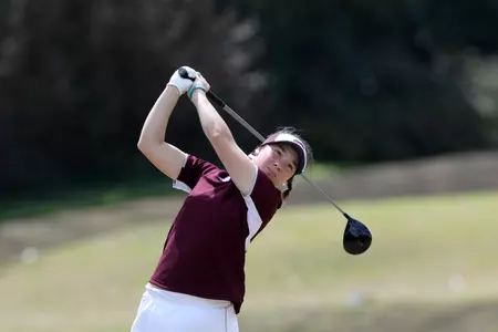 Freshman Danielle Sawyer shot 78 on Sunday to lead the CMU women's golf team to a third-place finish at the Dolores Black Falcon Invitational.
