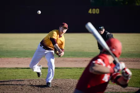 Colton Bradley was on the mound to finish all three Central Michigan wins over the weekend as the Chippewas improved to 6-0 in the MAC by sweeping the series at Ohio.