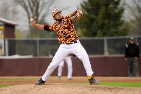 Pat Leatherman went eight strong innings on Friday as Central Michigan opened a three-game MAC series at Toledo with a 4-1 win.