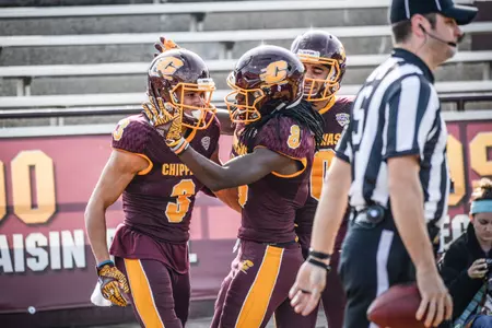 Mark Chapman (3) and Corey Willis combined to make 116 receptions for 1,683 yards and13 touchdowns in 2016.