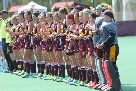 The CMU field hockey team plays host to Yale on Friday at 3 p.m.