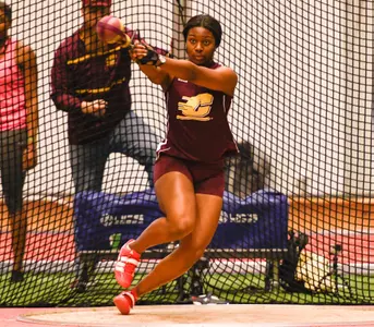 Chippewa freshman Quiara Wheeler is among the Chippewas who won events last weekend at the SVSU Fieldhouse.