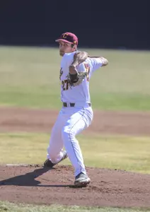 Junior Michael Brettell threw his first career complete game in the nightcap Friday as Central Michigan swept a MAC doubleheader at Northern Illinois.
