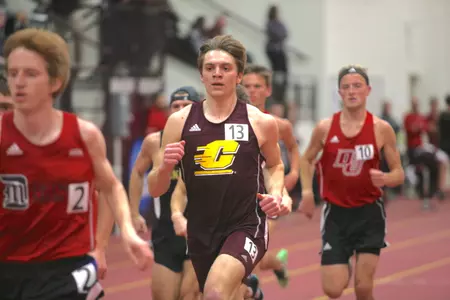 Redshirt freshman Emmet Smrcka is one of a bevy of Chippewa distance runners who will compete this weekend at the Oakland University Golden Grizzly Invitational in Rochester.