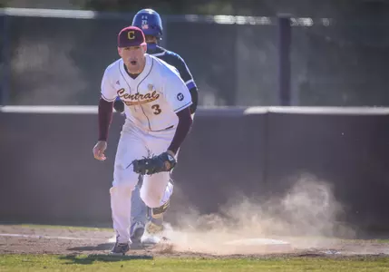Zach Heeke collected two hits in the Chippewas' 8-2 loss at Western Michigan on Friday. He was one of four Chippewas to record a multi-hit game against the Broncos.