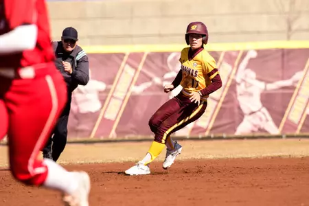 Freshman Shaidan Knapp leads the Chippewa hitters with a .390 batting average.