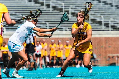 Natalie Karlen scored four goals in the Chippewas' 17-9 Southern Conference game at Detroit Mercy on Saturday.