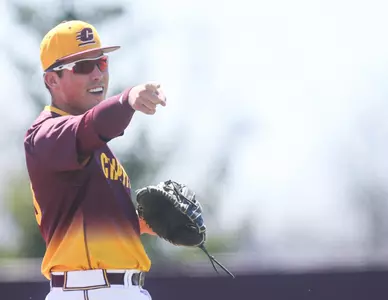 CMU junior second baseman Jason Sullivan has hit safely in his last 10 games.