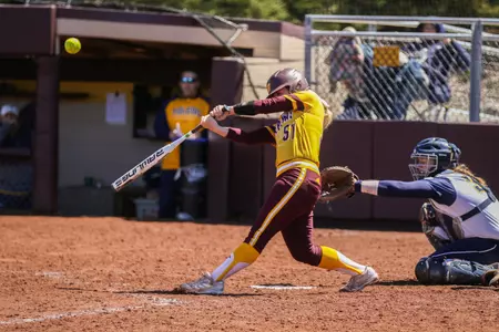 Maison Kalina hit a three-run homer to spark the Chippewas to a 6-2 victory over NIU on Saturday in game two of a MAC doubleheader.